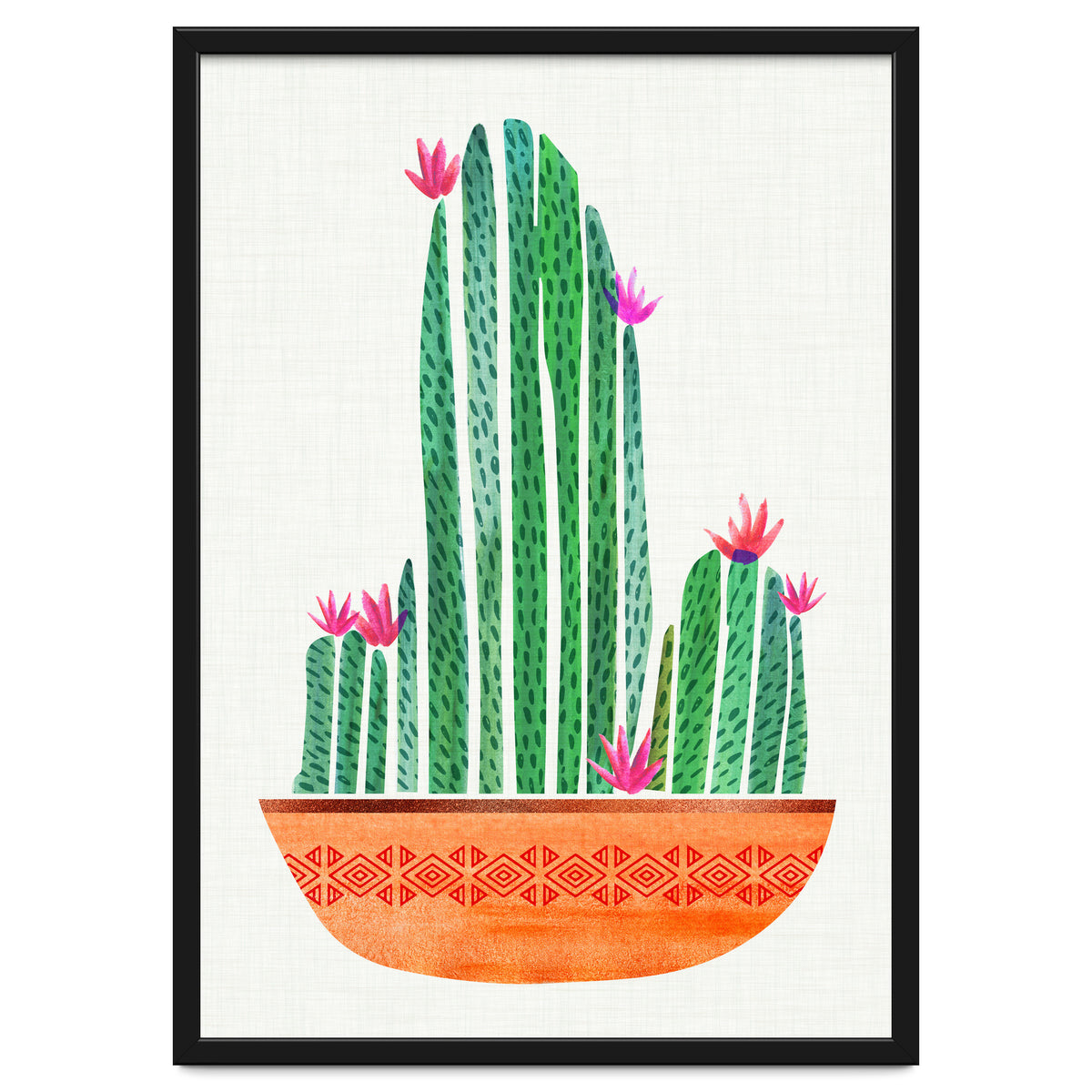 Tiny Cactus Blossoms