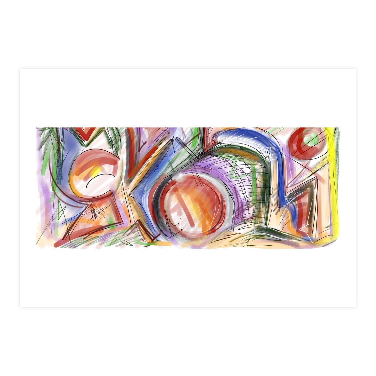 Multicolor Panel (Print Only)