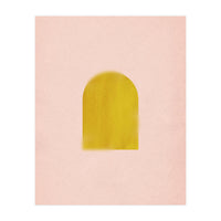 Pink and mustard arch (Print Only)