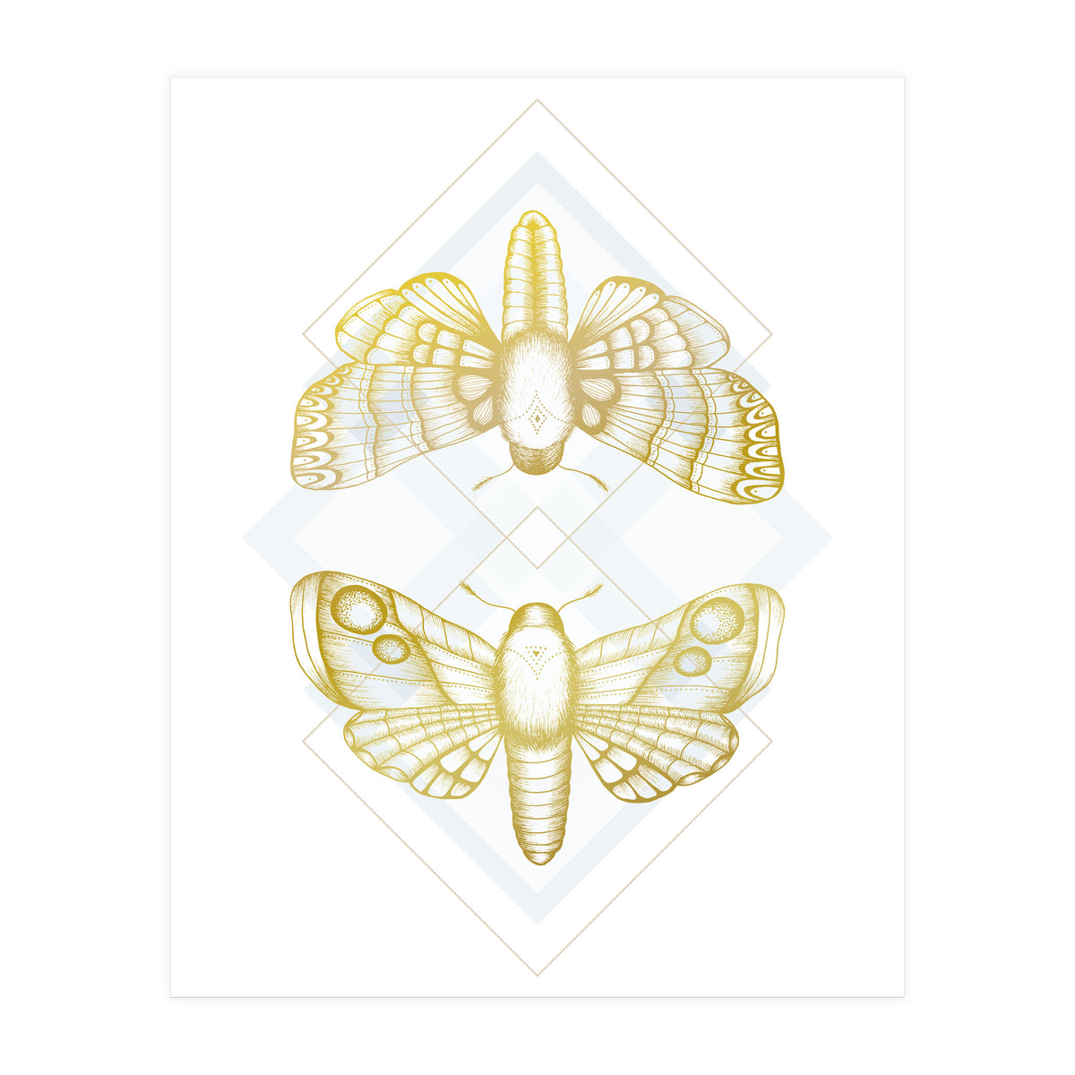 Polillas - Gold (Print Only)