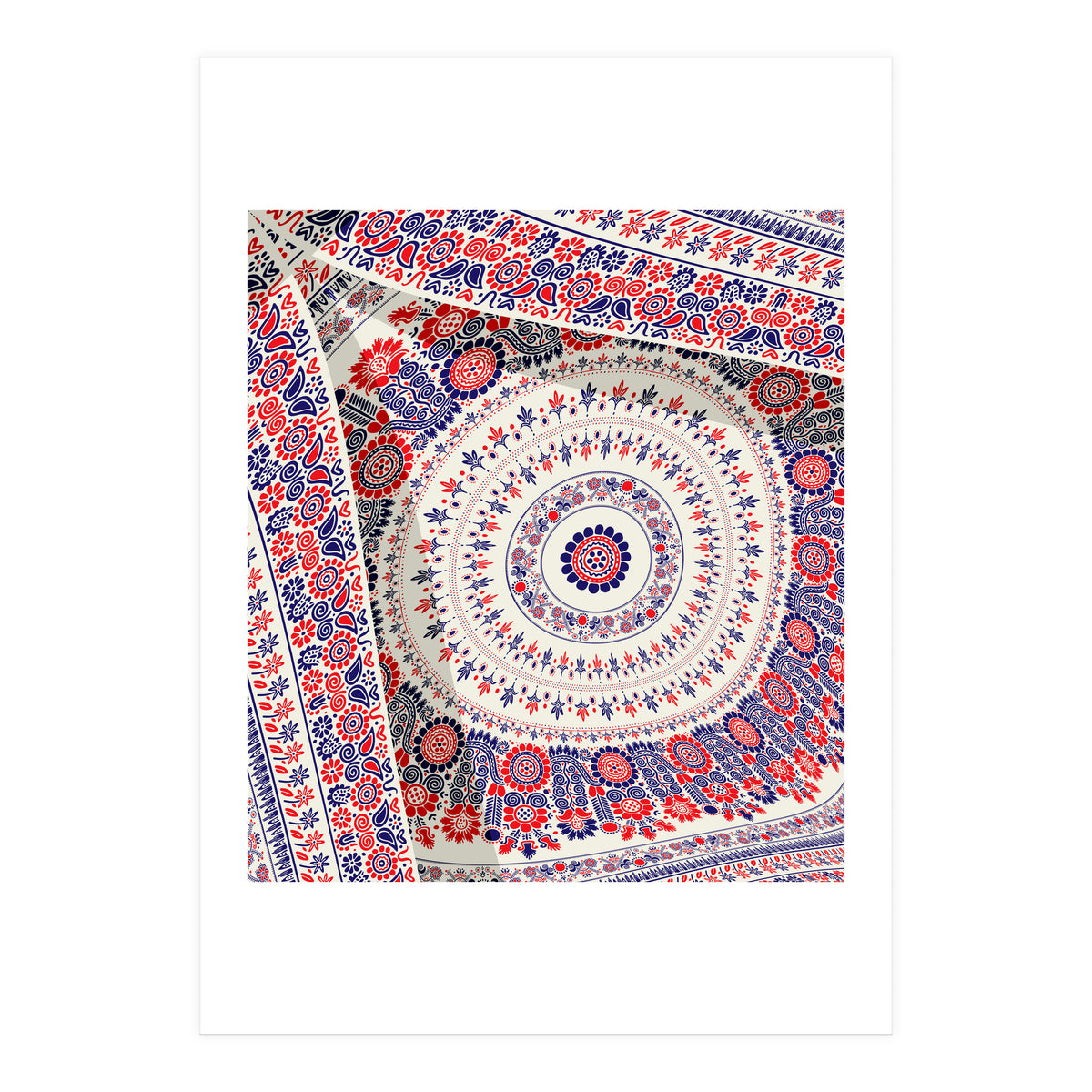 Romanian embroidery background 41 (Print Only)