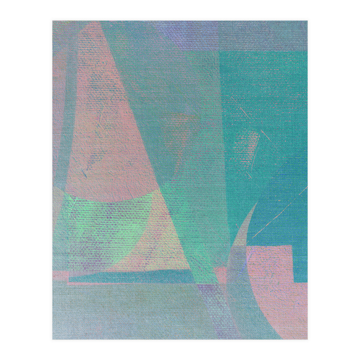 Fog In Downtown (3) (Print Only)