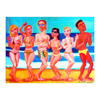 Fiesta En La Playa 6 3d (Print Only)