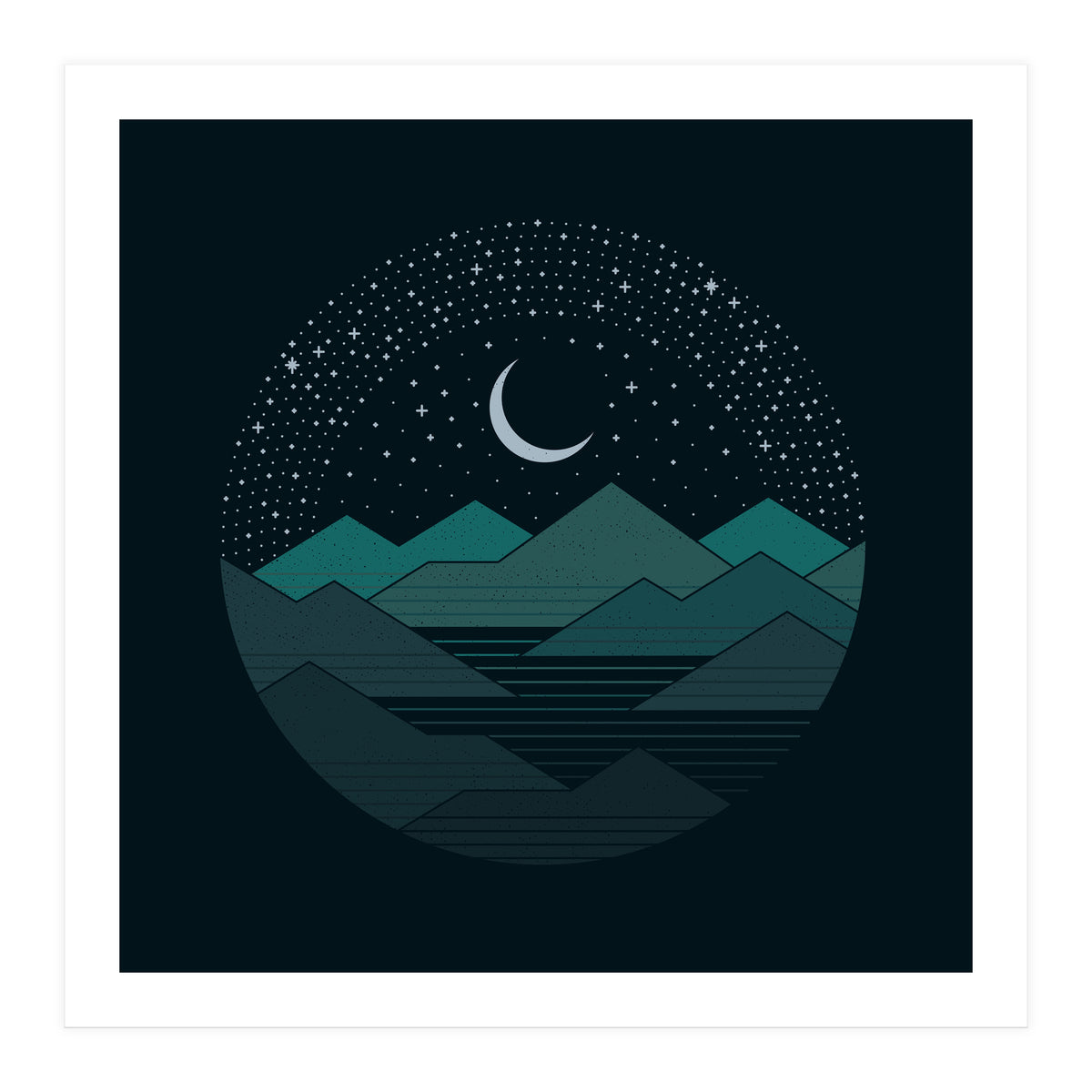 Between The Mountains And The Stars (Print Only)