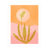 Desert Moon With Agave (Print Only) thumbnail