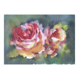 Wildflowers rose watercolor painting (Print Only) thumbnail
