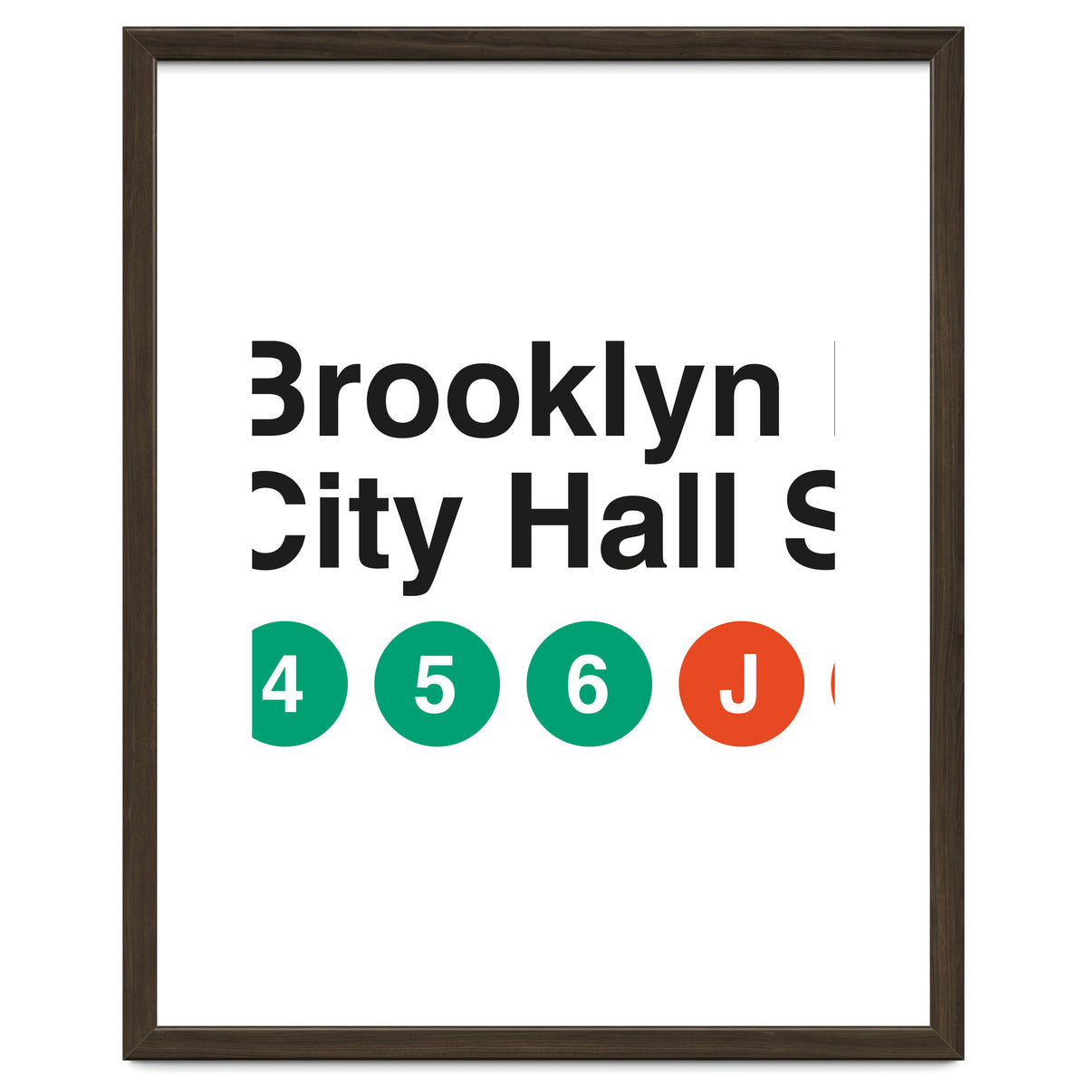 Vignelli's Subway Sign