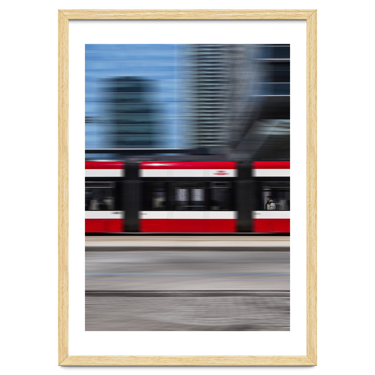 The 509 Harbourfront Streetcar Blur Version No 5