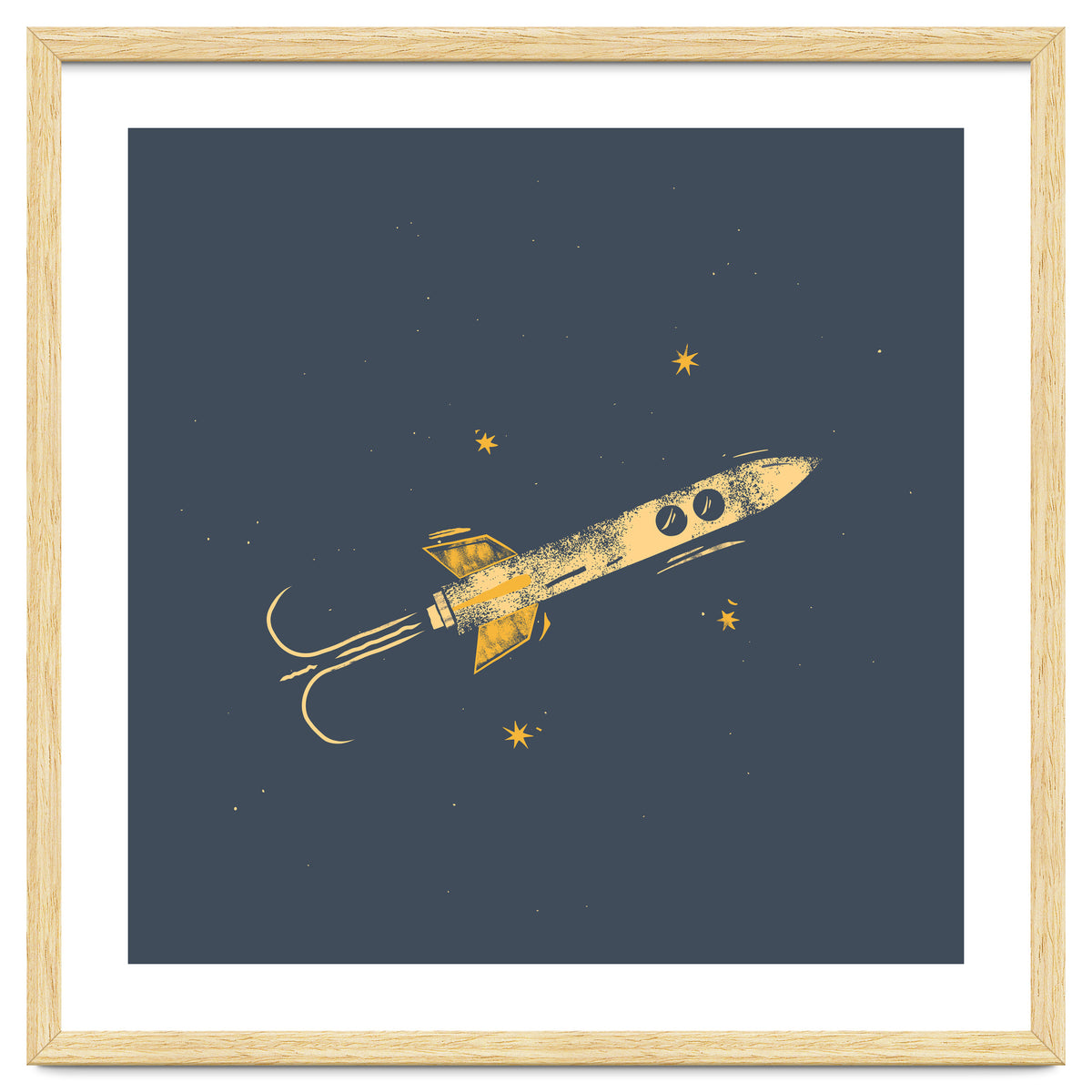 Rocket & Stars