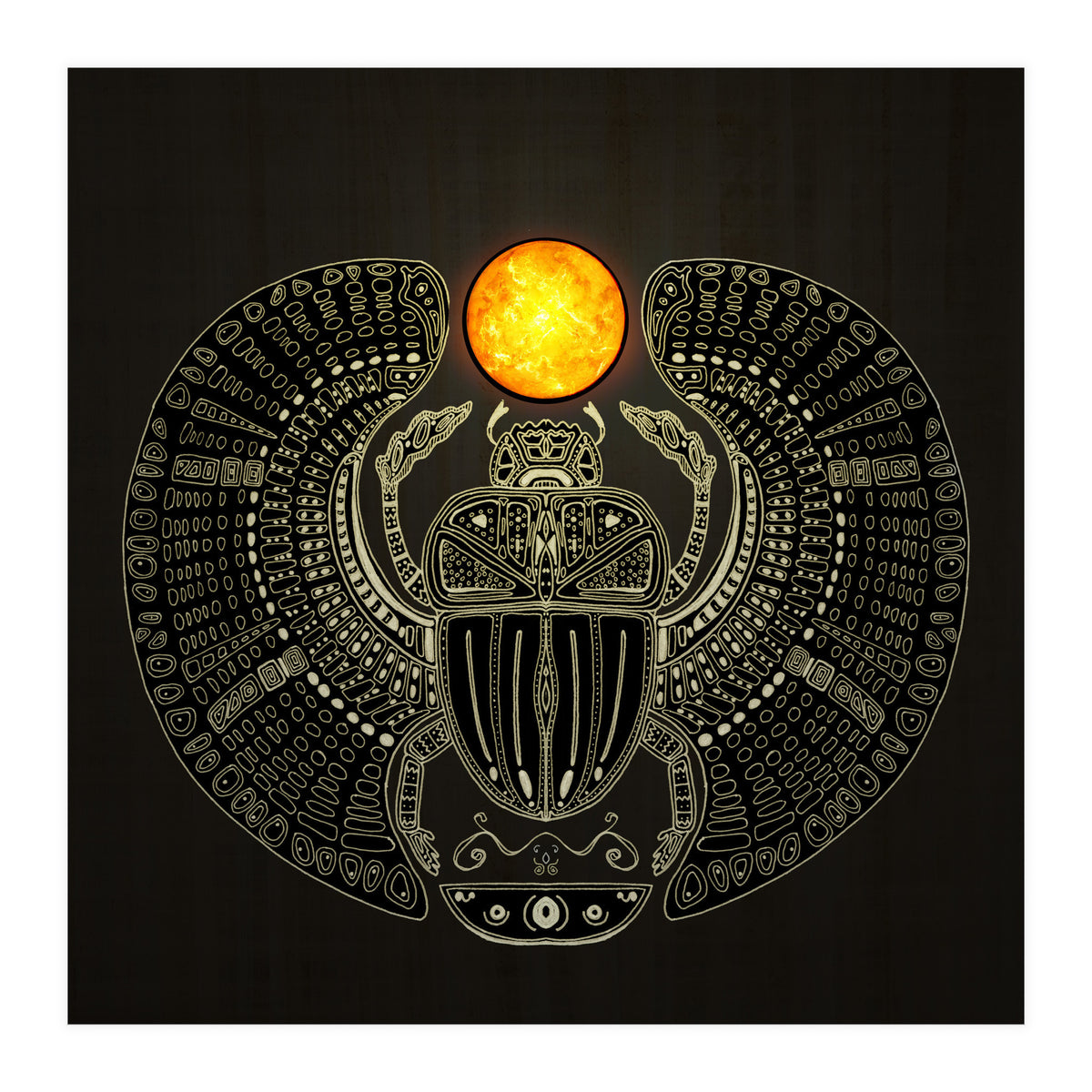 Sacred Scarab (Print Only)