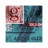 Abstract Industrial Blue (Print Only) thumbnail