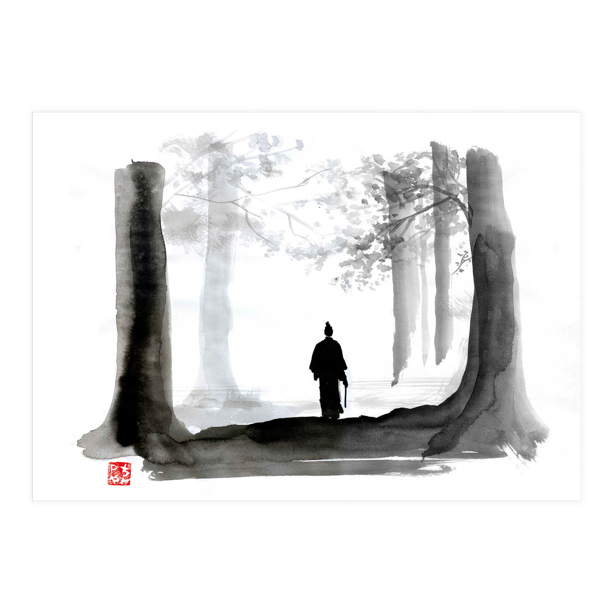 Samurai Forest (Print Only)
