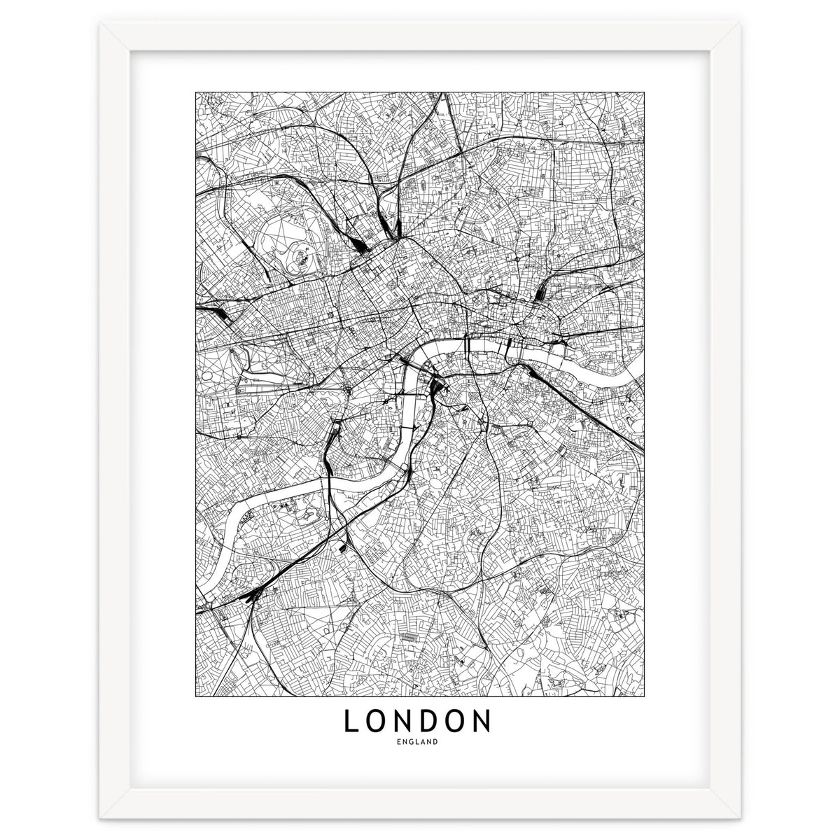 London White Map