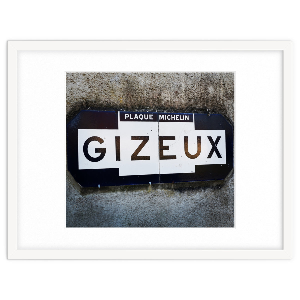 French sign: Gizeux