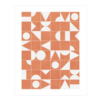 My Favorite Geometric Patterns No.14 - Coral (Print Only)