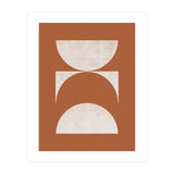 Mid-Century Modern No.21 - Woodblock Print (Print Only) thumbnail