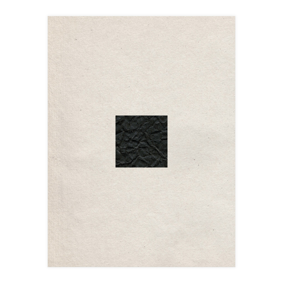 Minimal black square (Print Only)