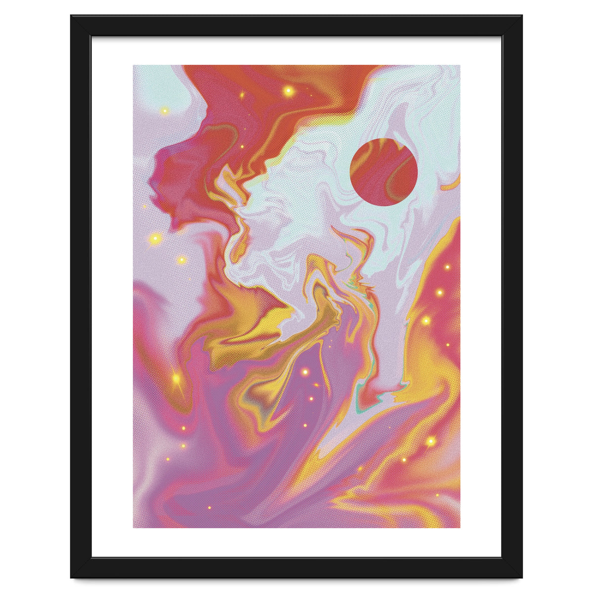 Red Planet Mars Space Marble