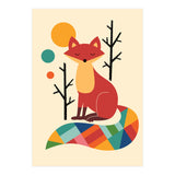 Rainbow Fox (Print Only) thumbnail