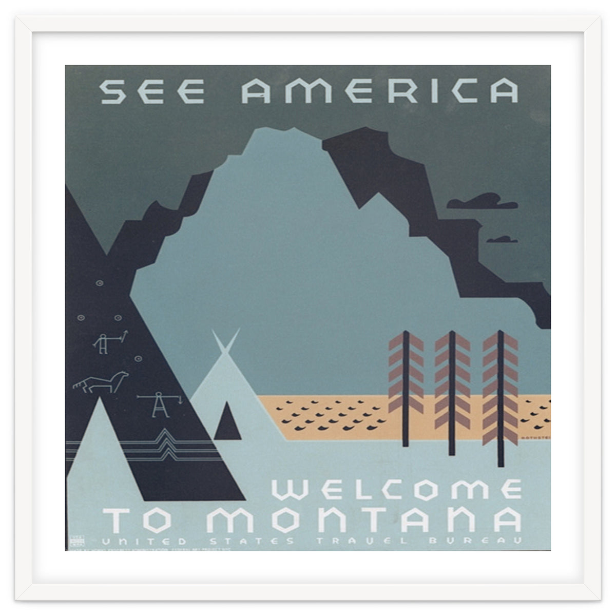 Welcome To Montana, USA.