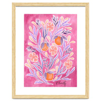 Wild Orange Floral | Pink & Purple