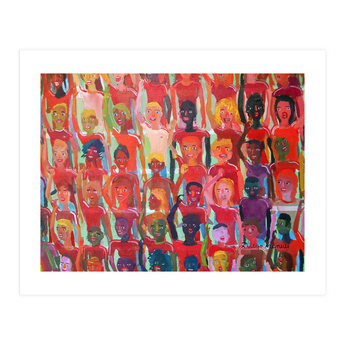 Hichada Roja Detalle 4 (Print Only)