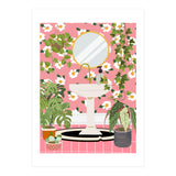 Sink in Boho Jungle Bathroom (Print Only) thumbnail