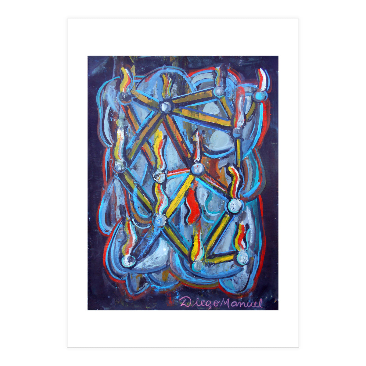 Pop Abstracto 2021 1 (Print Only)