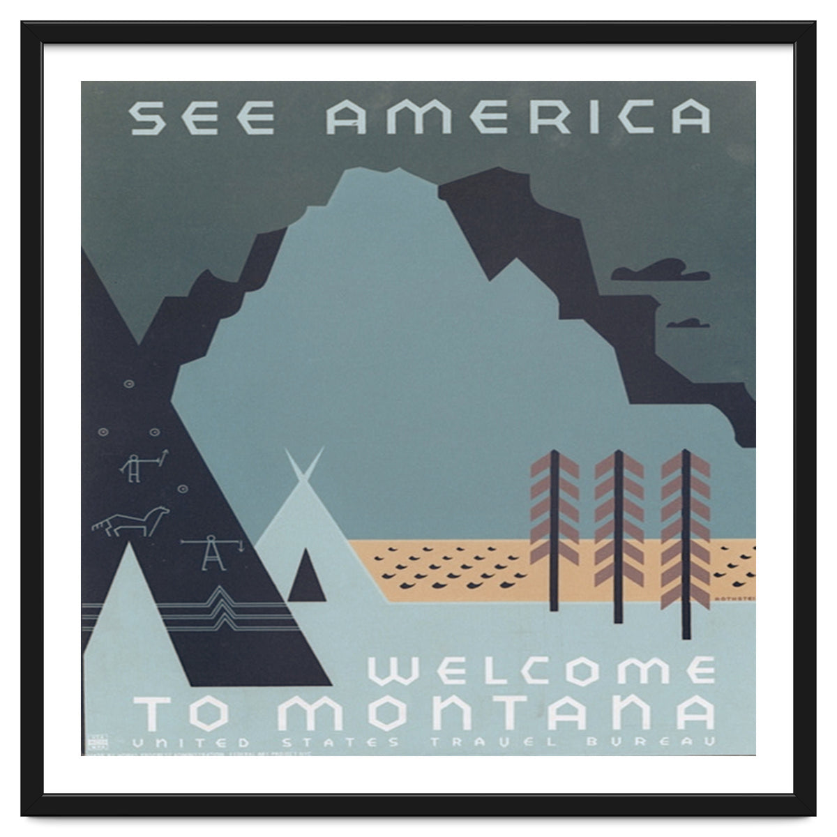 Welcome To Montana, USA.