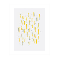 Brush Strokes Mustard (Print Only)