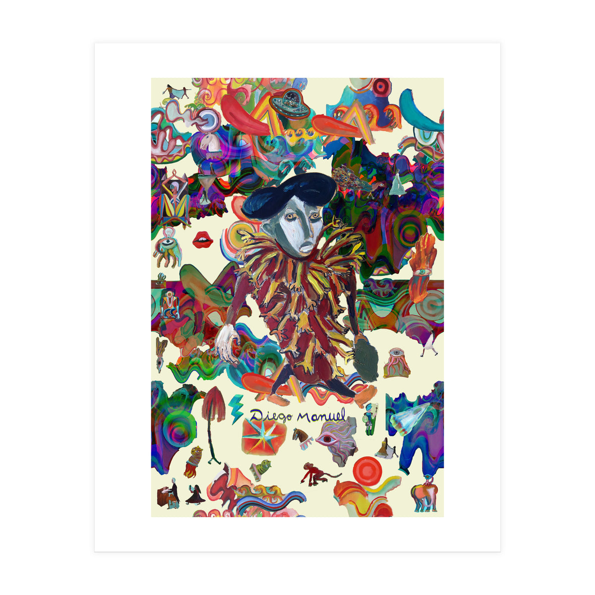 Graffitis 2021 Tapiz 48 B (Print Only)