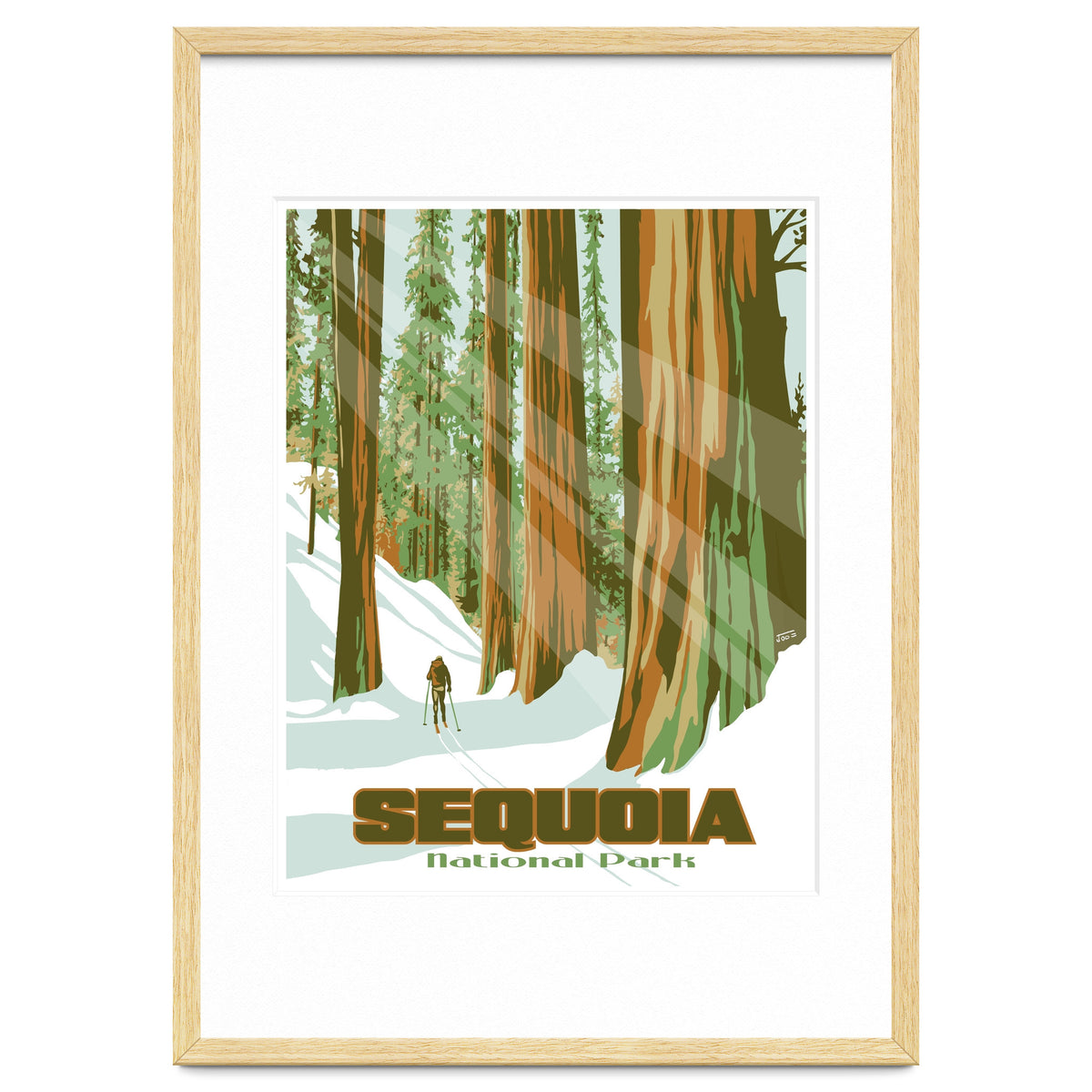Sequoia National Park Poster