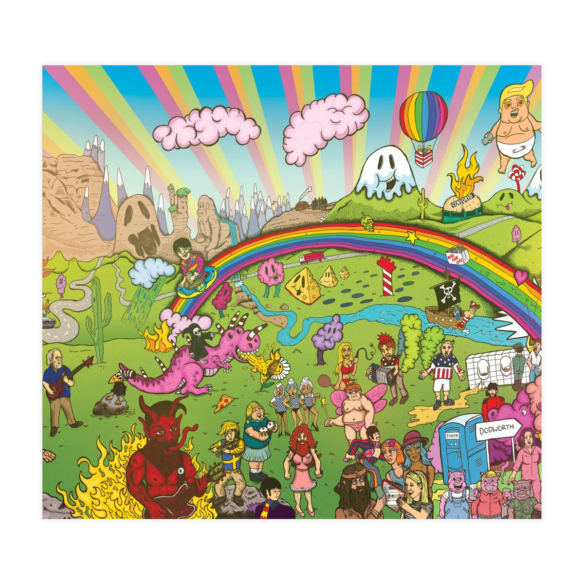 The Bar Steward Sons of Val Doonican -  Chaos Untitled #1 (Print Only)