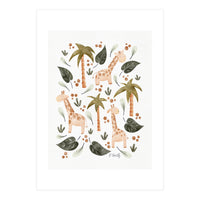 Jungle Giraffes (Print Only)