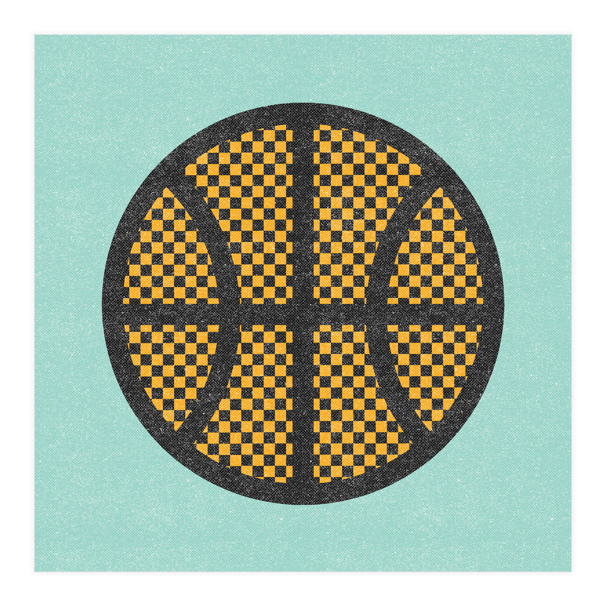Op Art Basketball (Print Only)