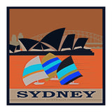 Sydney Australia Travel Poster  (Print Only) thumbnail