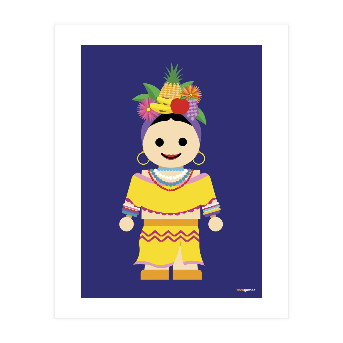 Carmen Miranda Toy (Print Only)