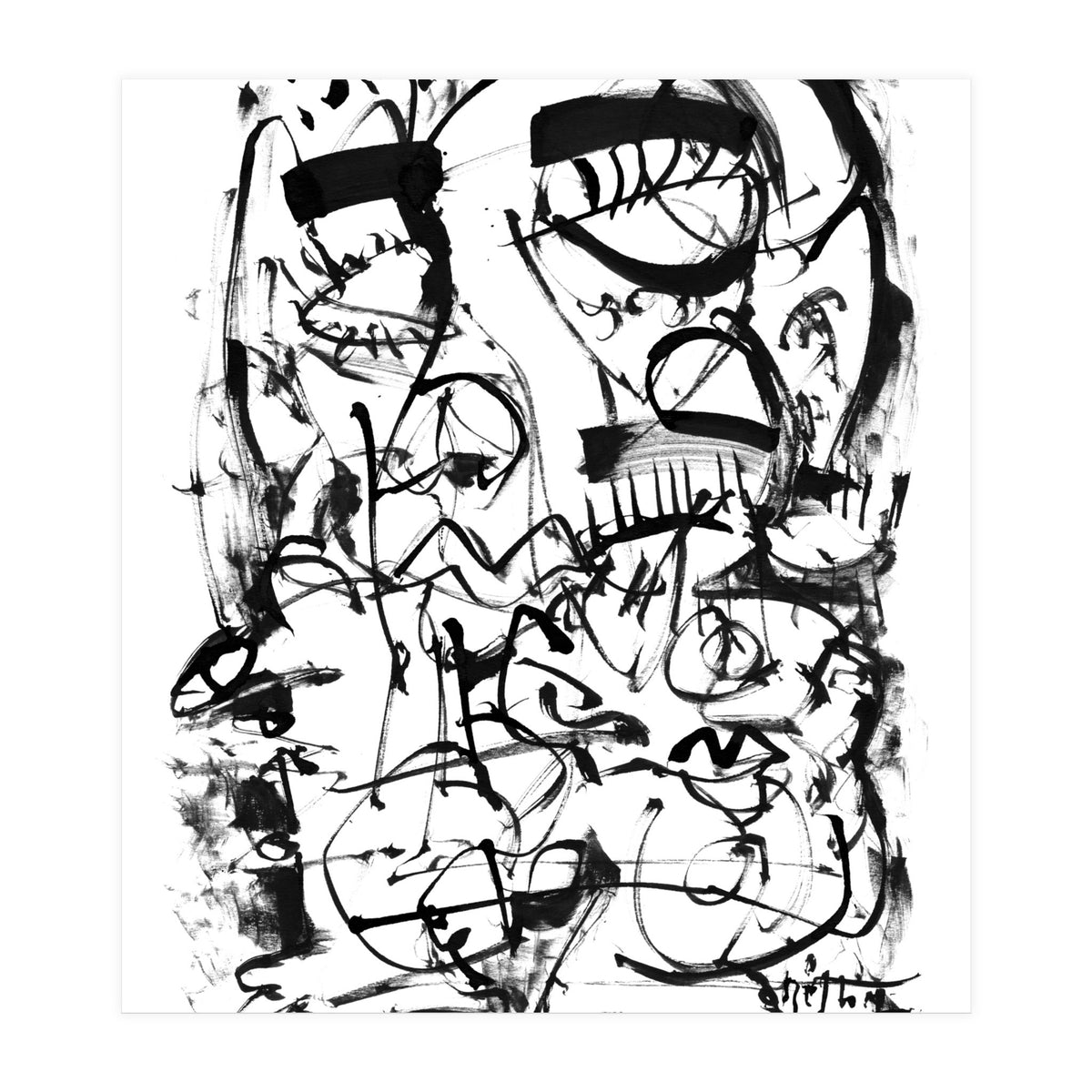 Hard Times - b&w (Print Only)