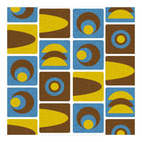 70s Cube Geo Blue  (Print Only) thumbnail