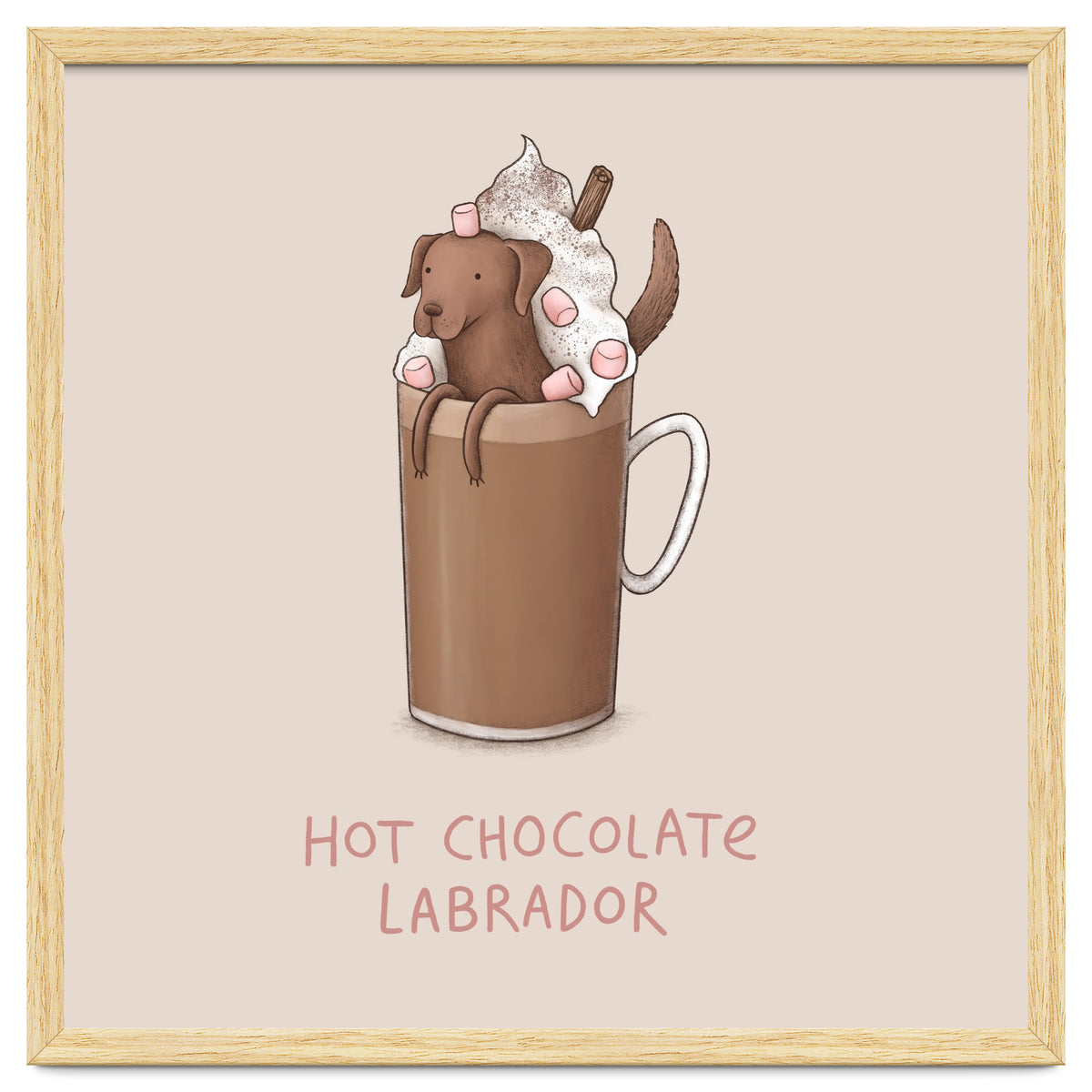 Hot Chocolate Labrador