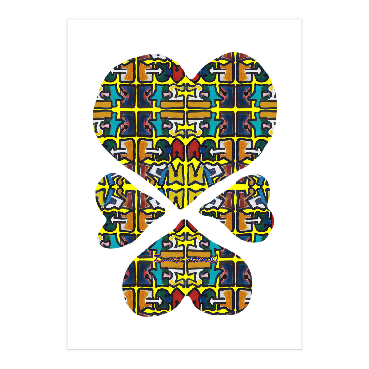 4 Corazones 9  (Print Only)