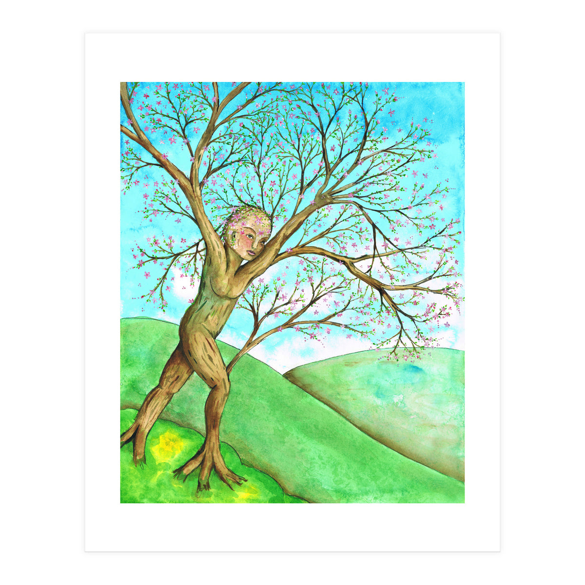 Spring dryad (Print Only)