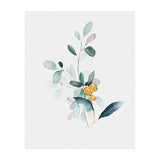 Modern Botanical Gold & Sage Study 02  (Print Only) thumbnail