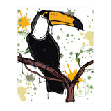 Toucan scribble sketch (Print Only) thumbnail