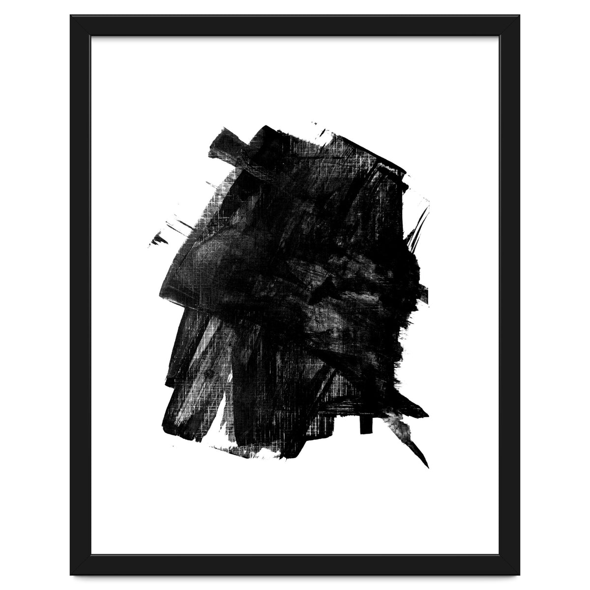 Minimalist Textured Brushstroke Art #3