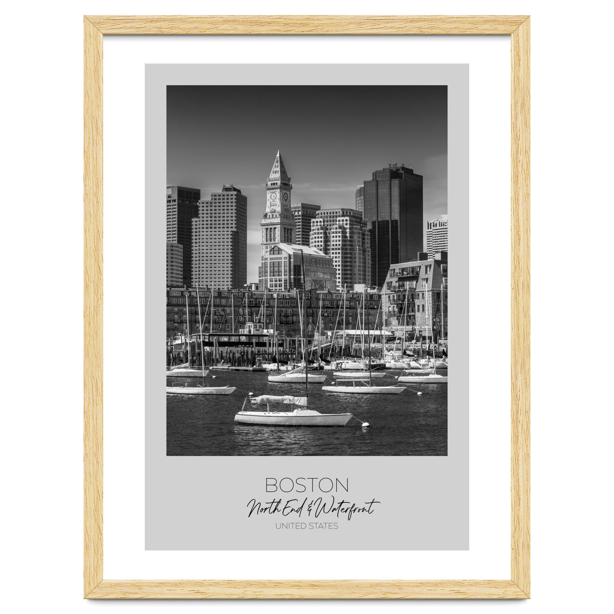 In focus: BOSTON Skyline North End & Waterfront