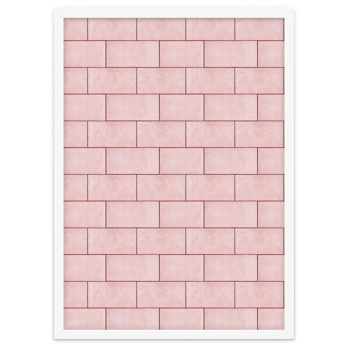 Blush Brick Imperfection