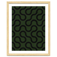 My Favorite Geometric Patterns No.33 - Deep Green