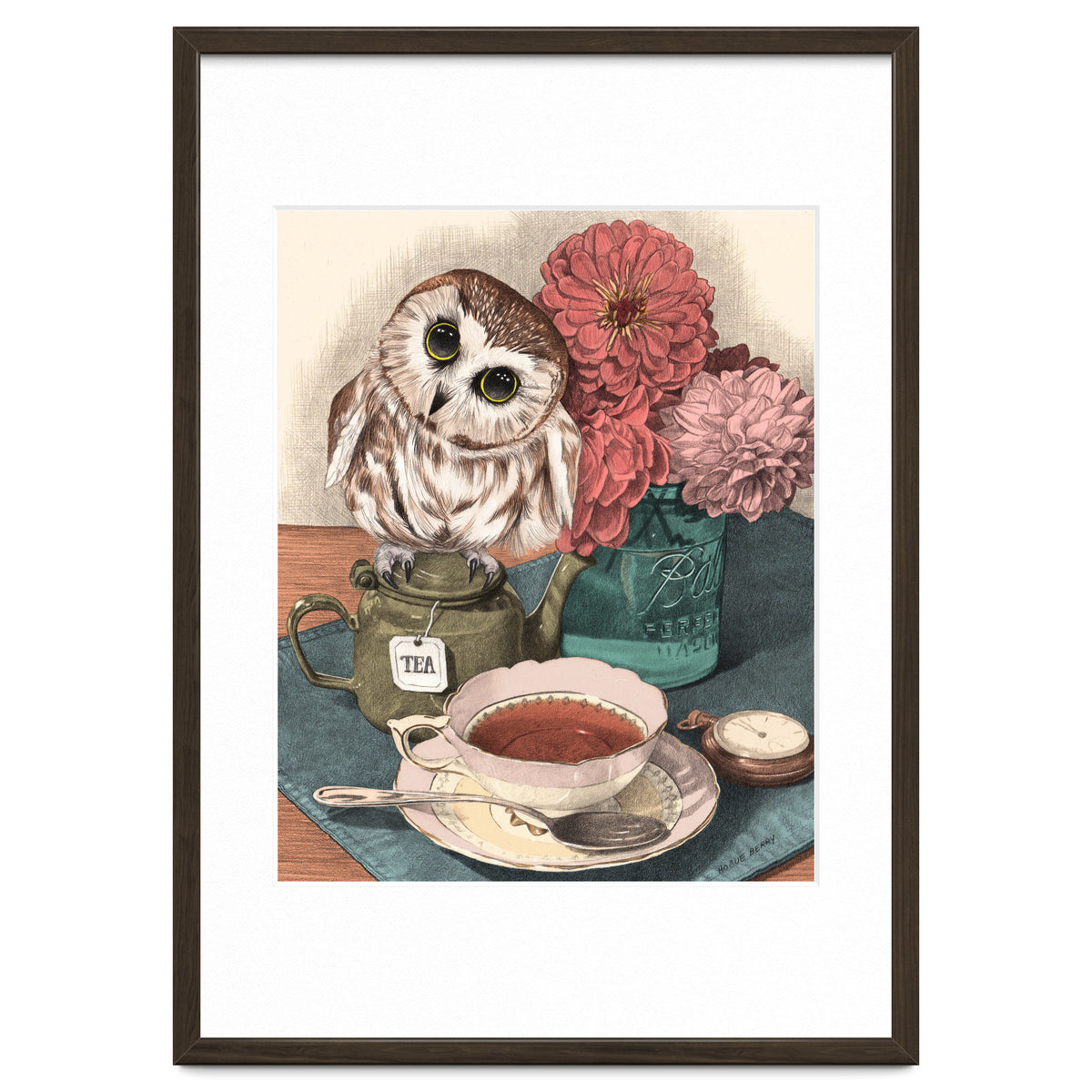 Sweet Little Tea Owl