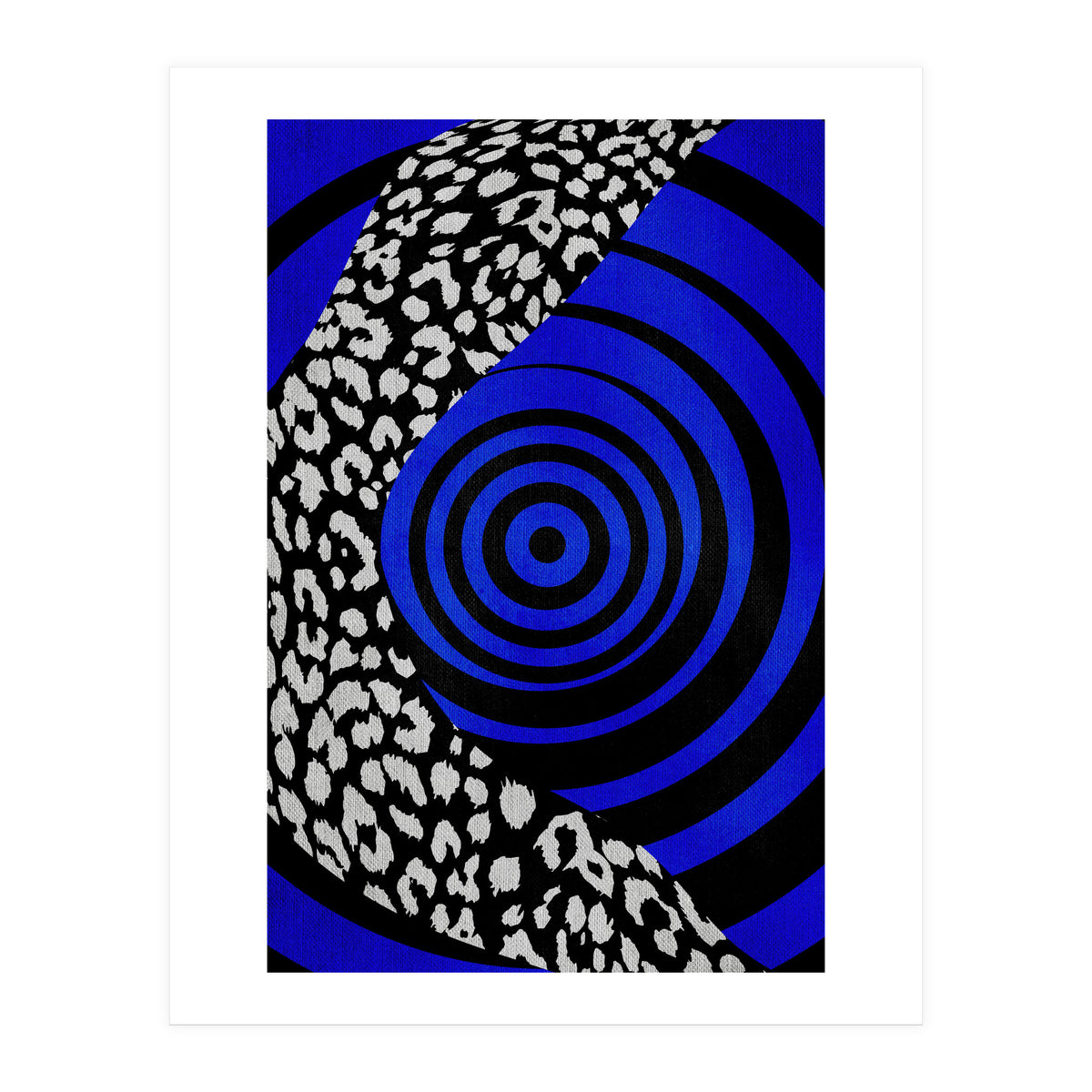 Fun #@ Blue  (Print Only)